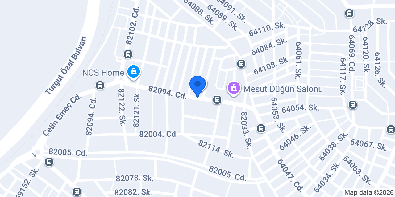 Profilo Şehitkamil Özmeşe mobilya konumu