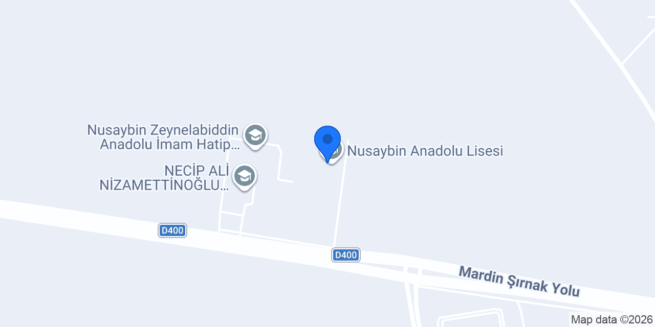 Nusaybin Anadolu Lisesi konumu