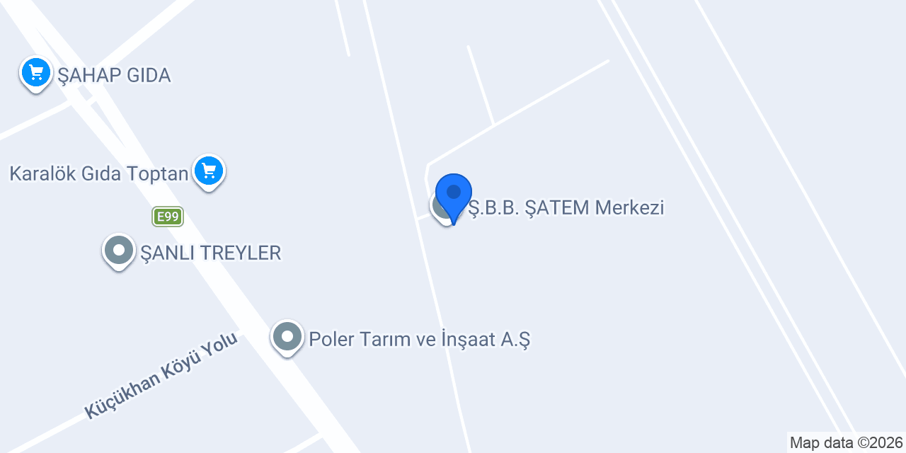 Ş.B.B. ŞATEM Merkezi konumu