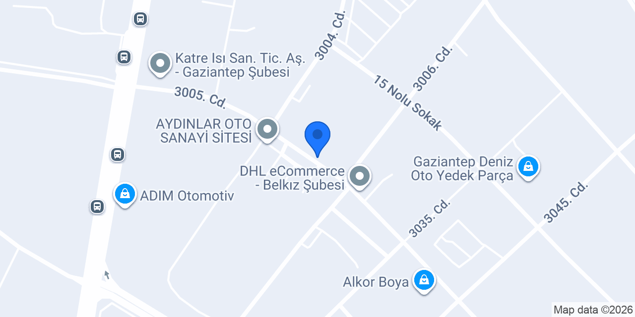 Seda Cam Temper Sanayi konumu