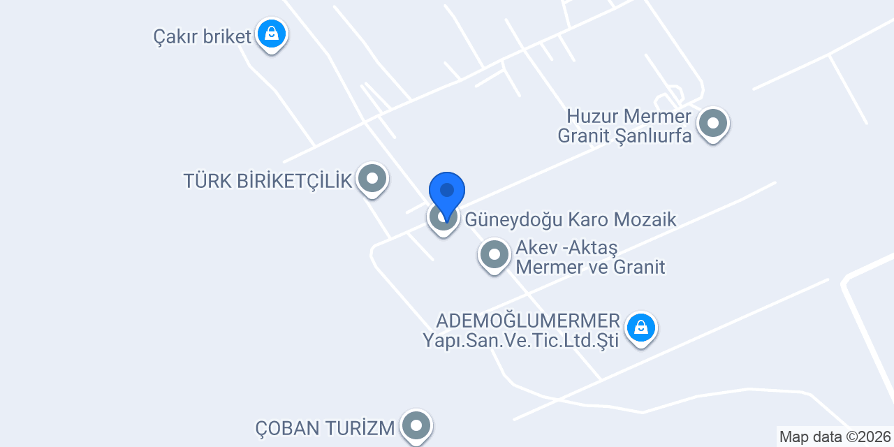 Huzur Karo Mozaik konumu
