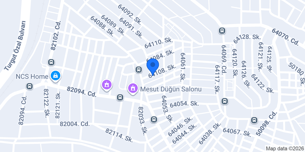 Göktürk Yapı Seramik konumu