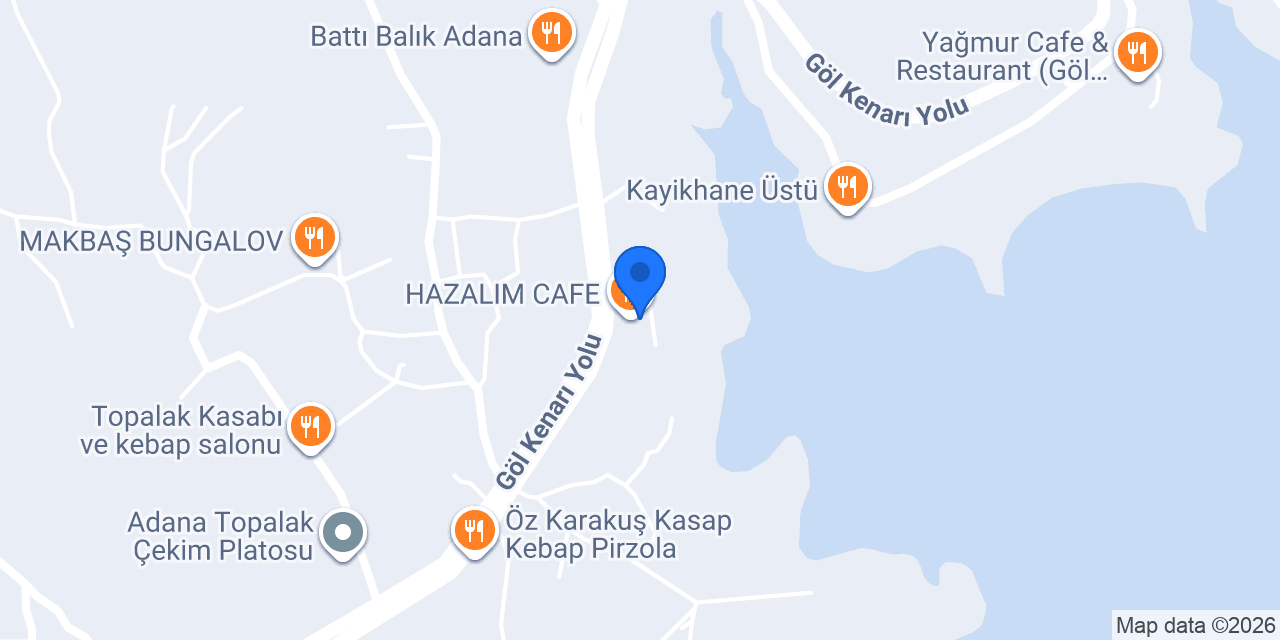 HAZALIM CAFE konumu