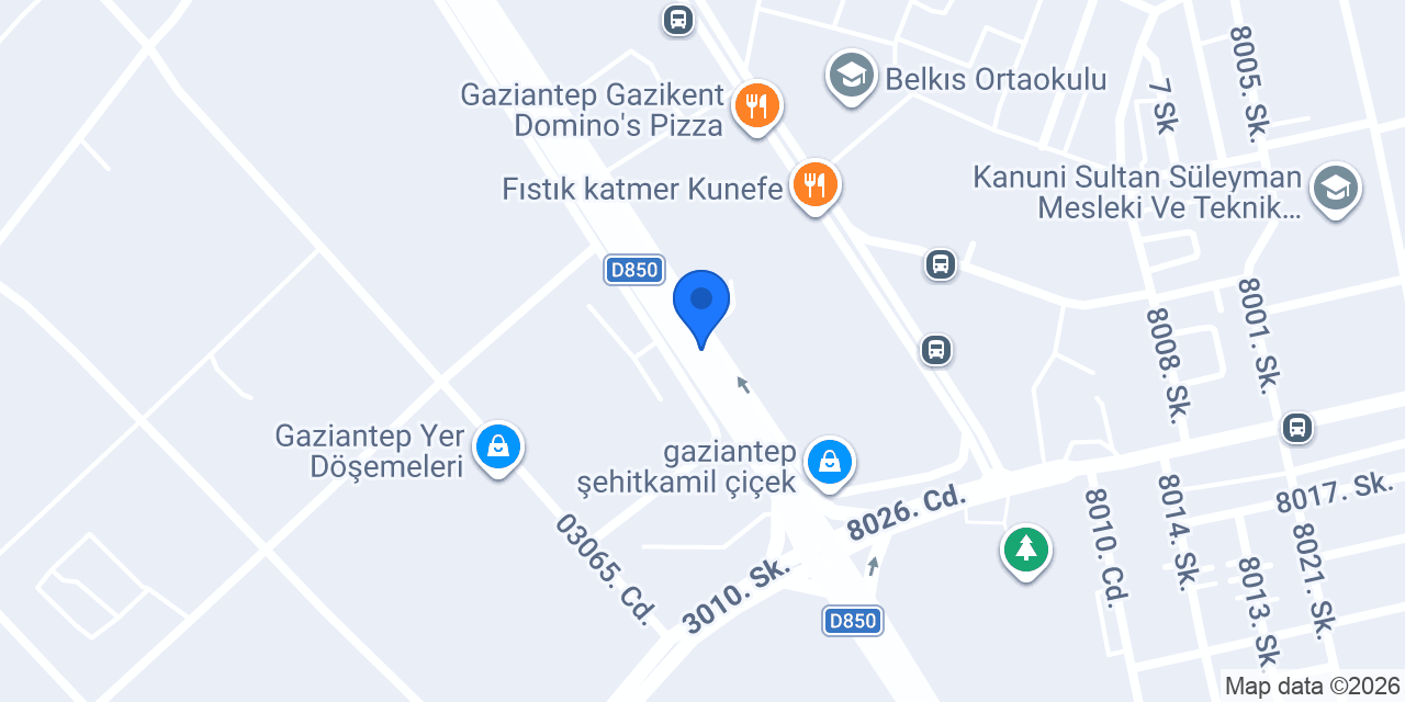 Çimko Çimento konumu
