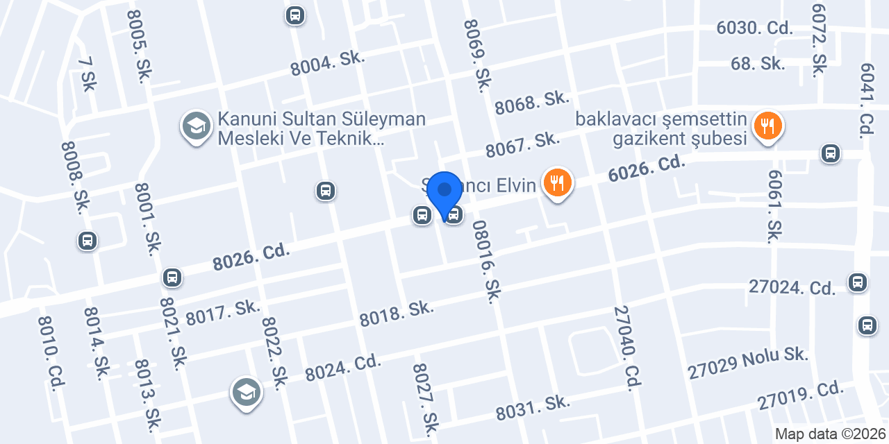 Ensari İnşaat konumu