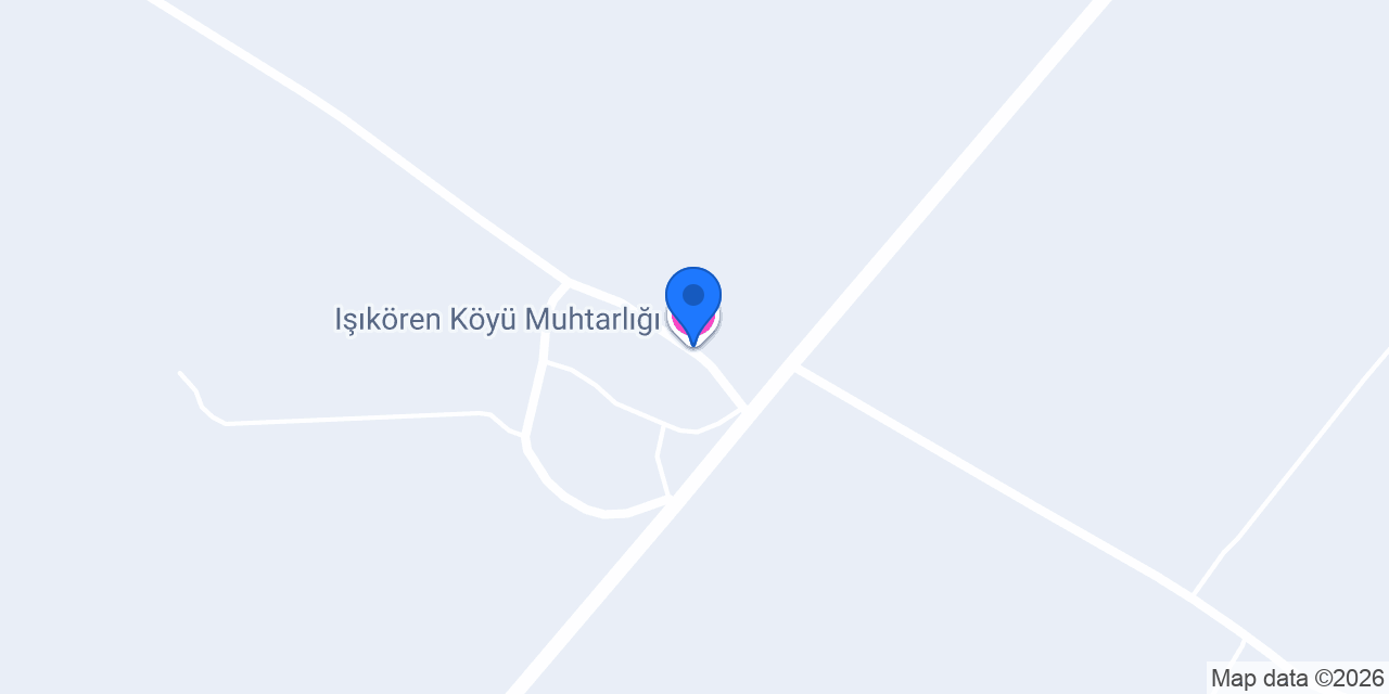 Işıkören Köyü Muhtarlığı konumu