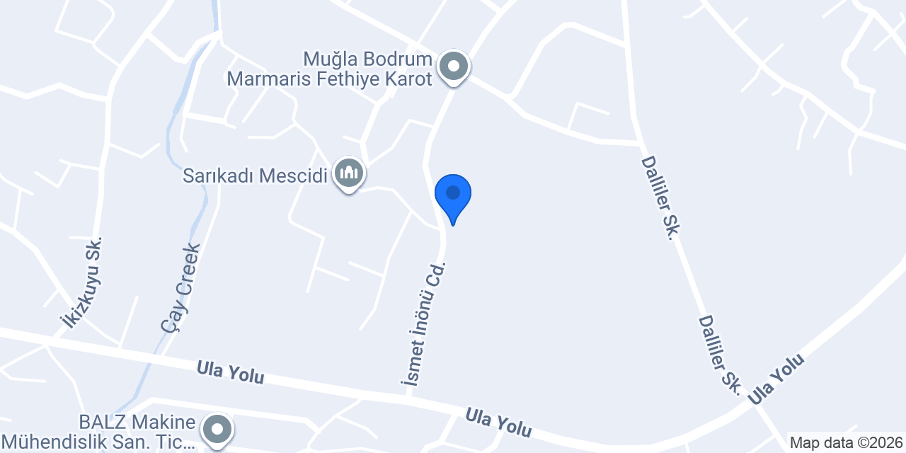 Beta Mühendislik Isıtma ve Soğutma Sistemleri konumu
