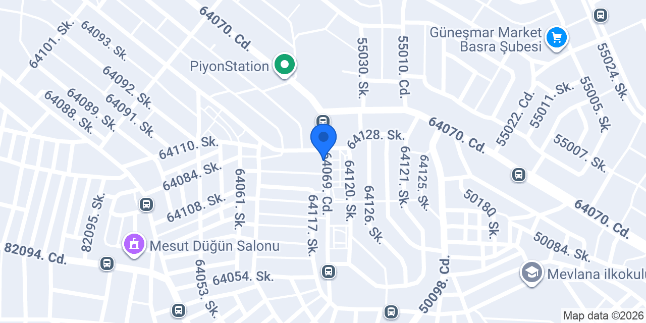 GÖRKEM KOLTUK DÖŞEME konumu
