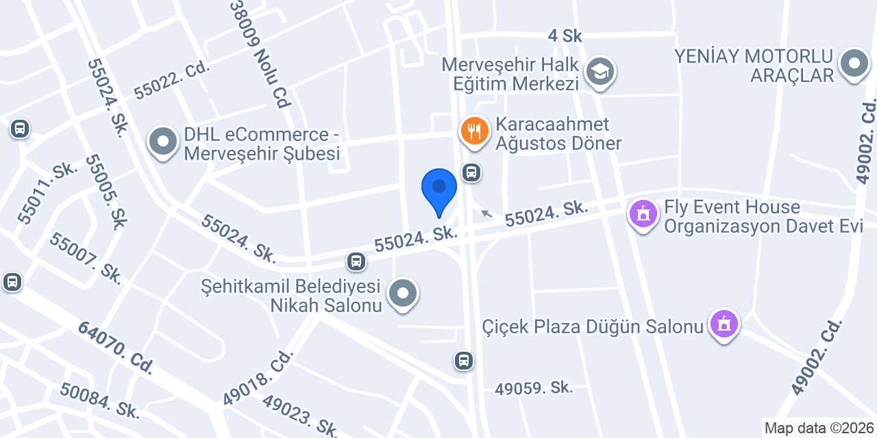 MS Çiçekçilik konumu