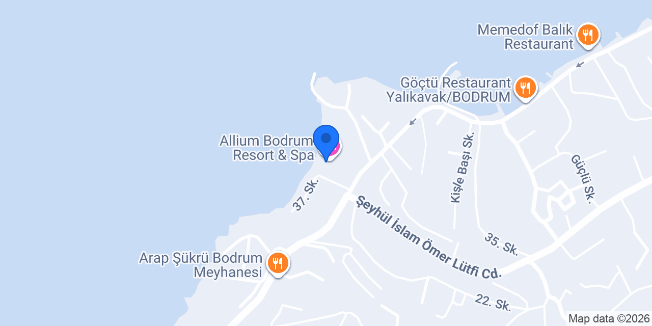 Cliff Bodrum Restaurant konumu