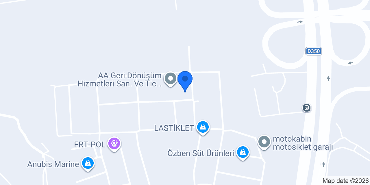 Egenes Çelik Konst. Tic. Ltd. Şti. konumu