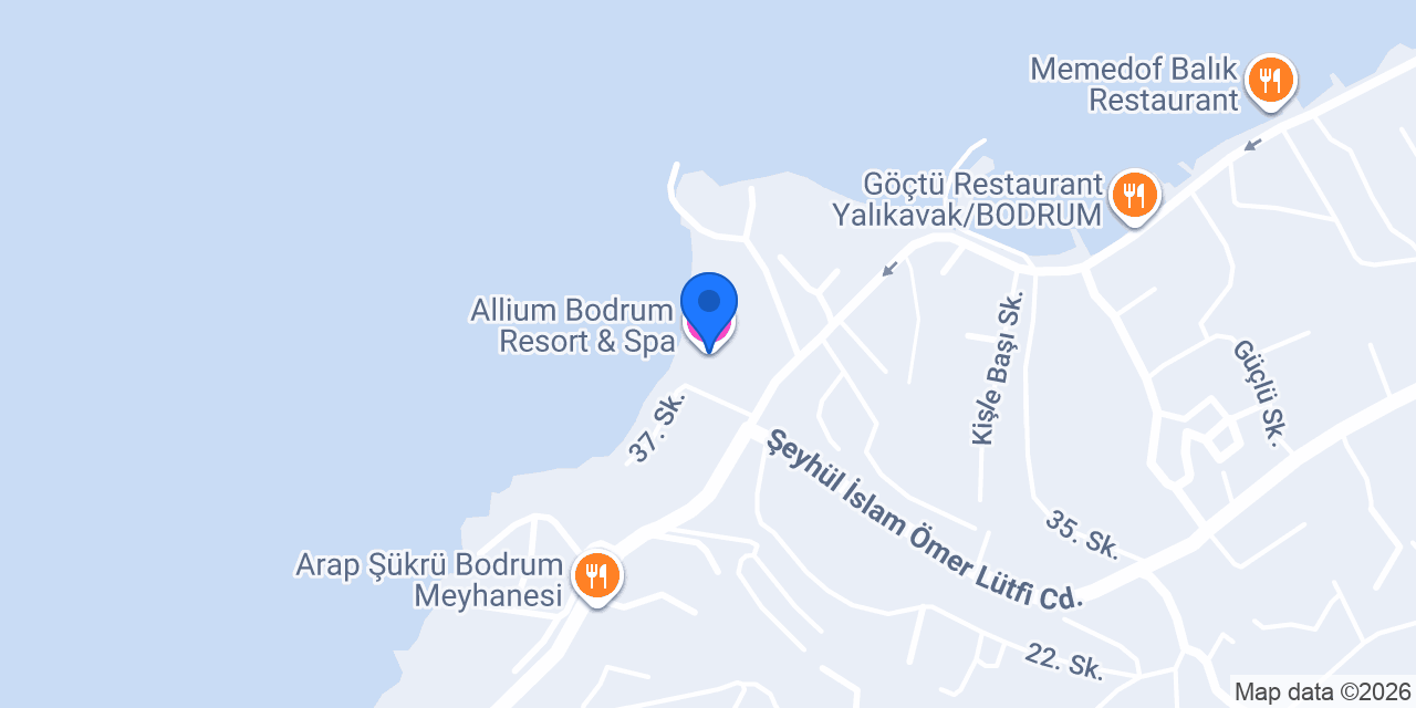 Allium Bodrum Resort & Spa konumu