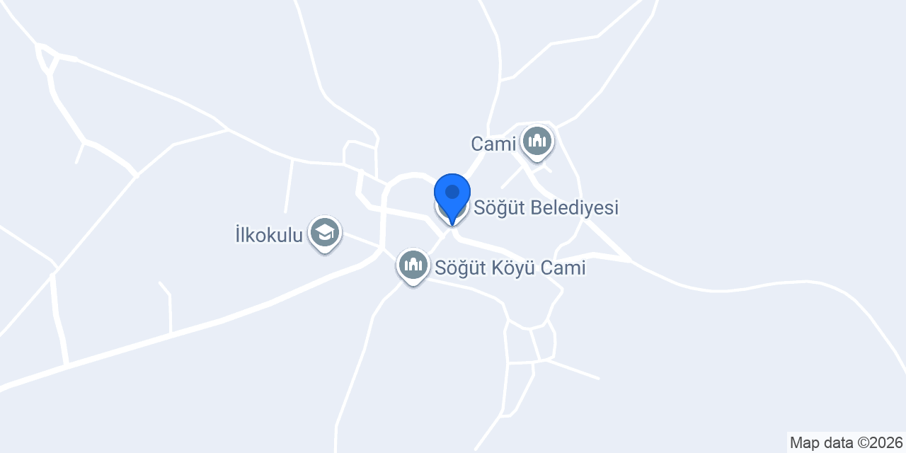 Söğüt Belediyesi konumu