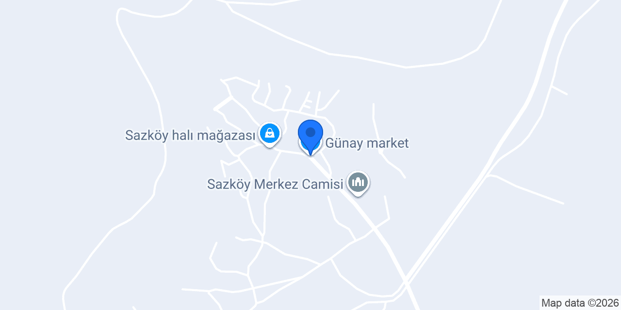 Günay market konumu
