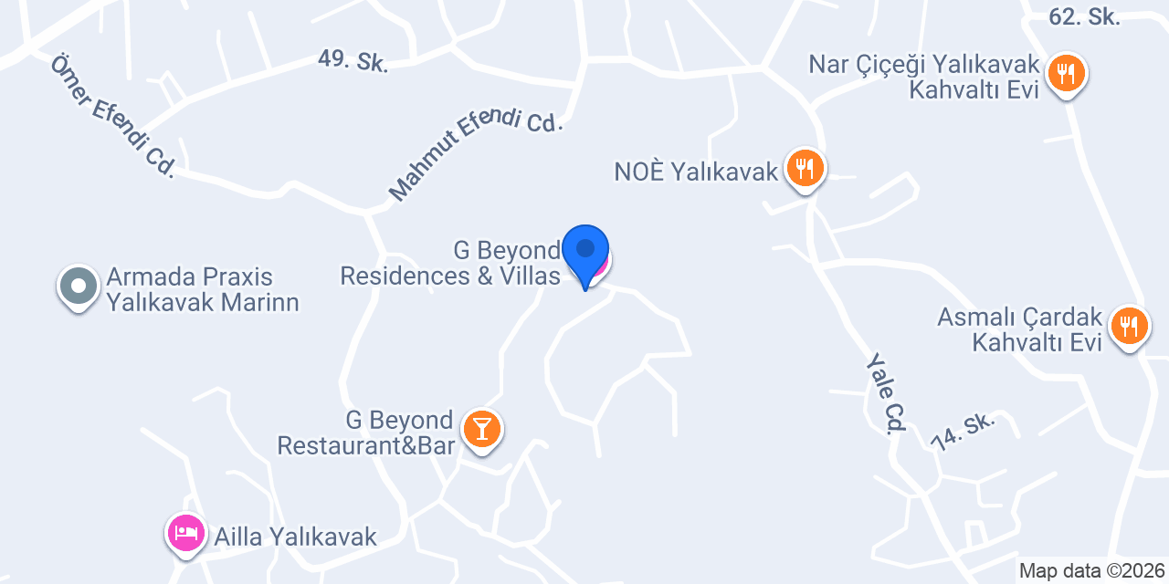 Rise SPA Yalıkavak konumu