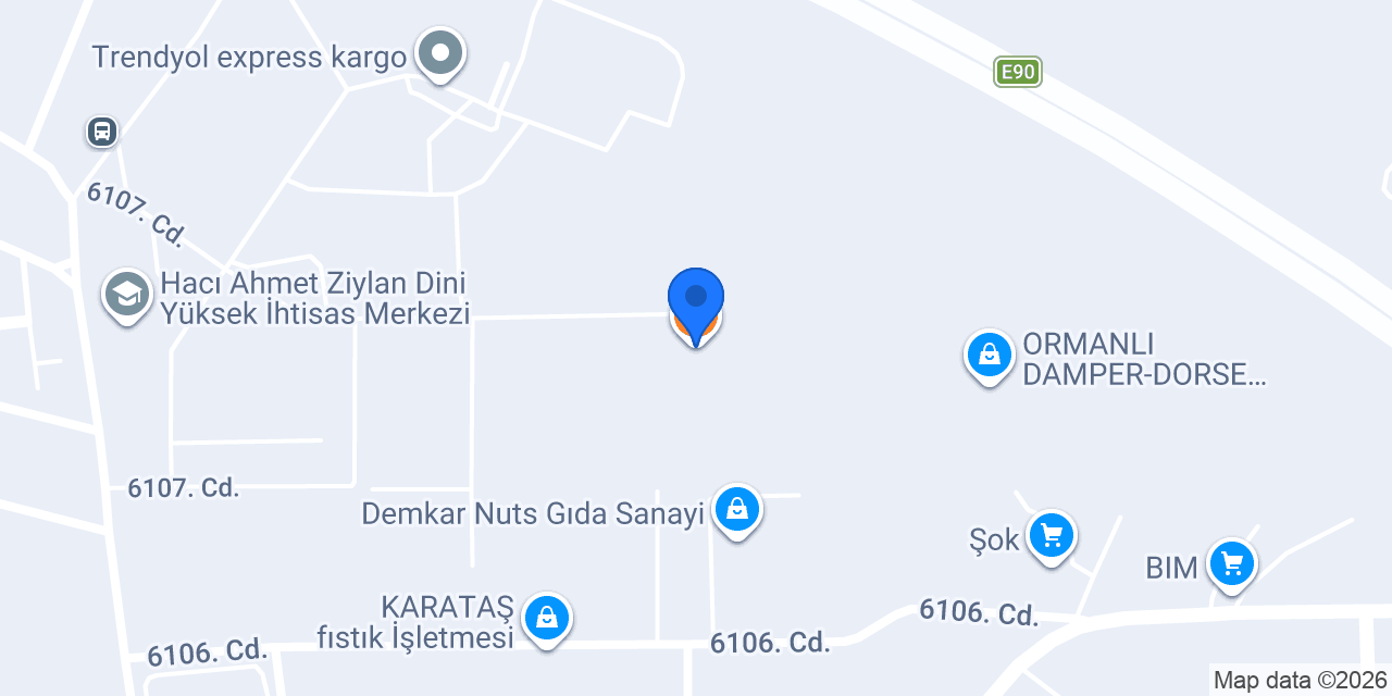 Örnek döner antep konumu