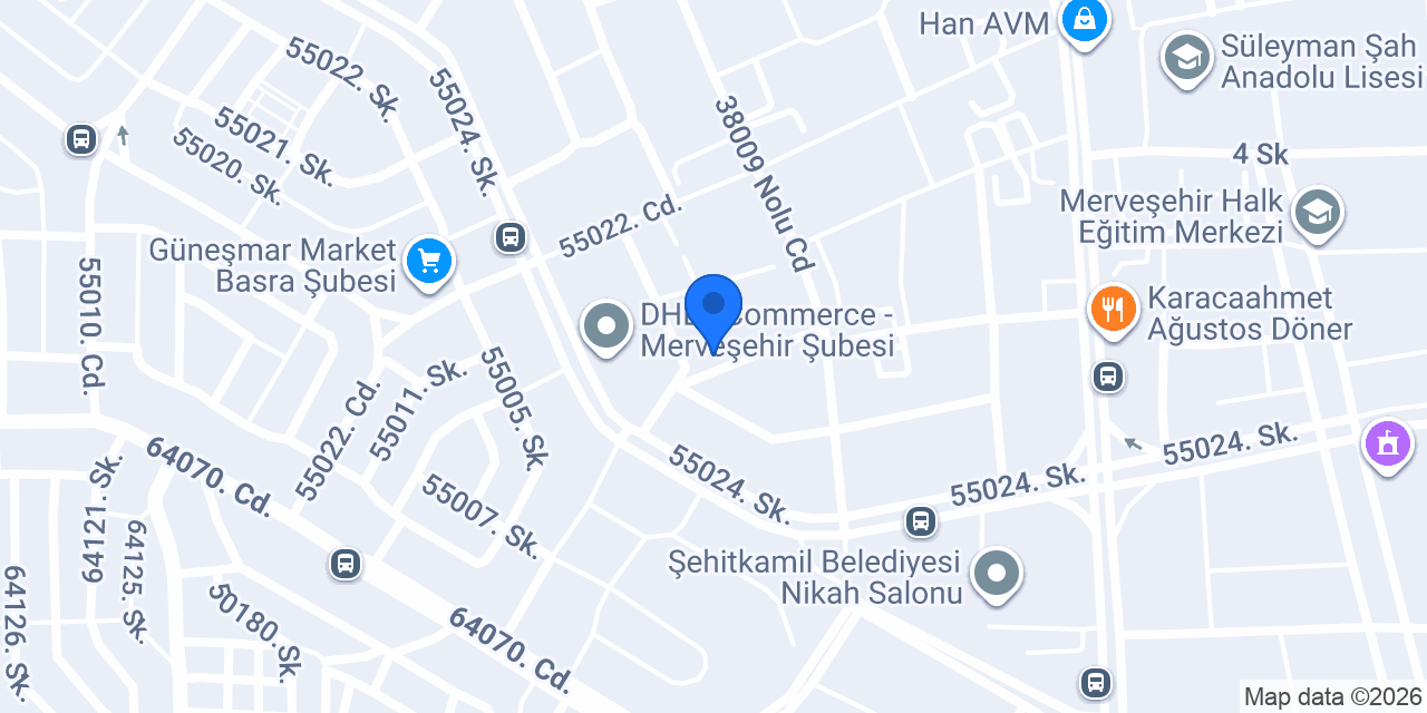 DY RENT A CAR GAZİANTEP konumu