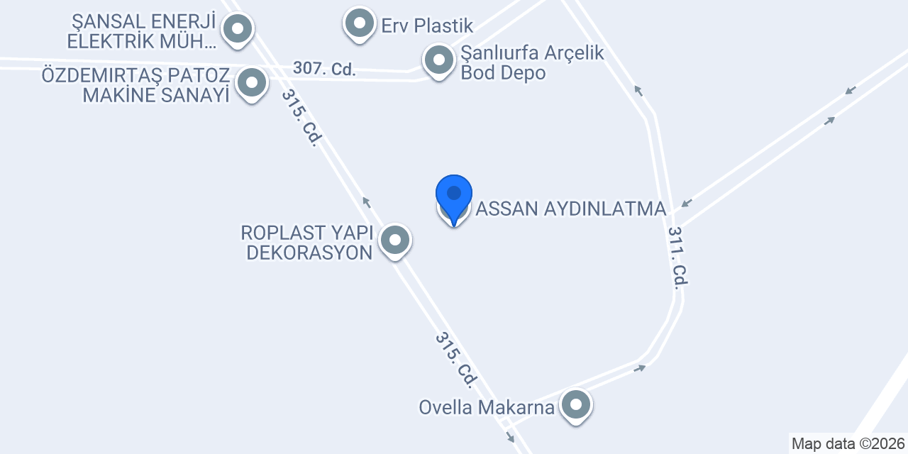 ASSAN AYDINLATMA konumu