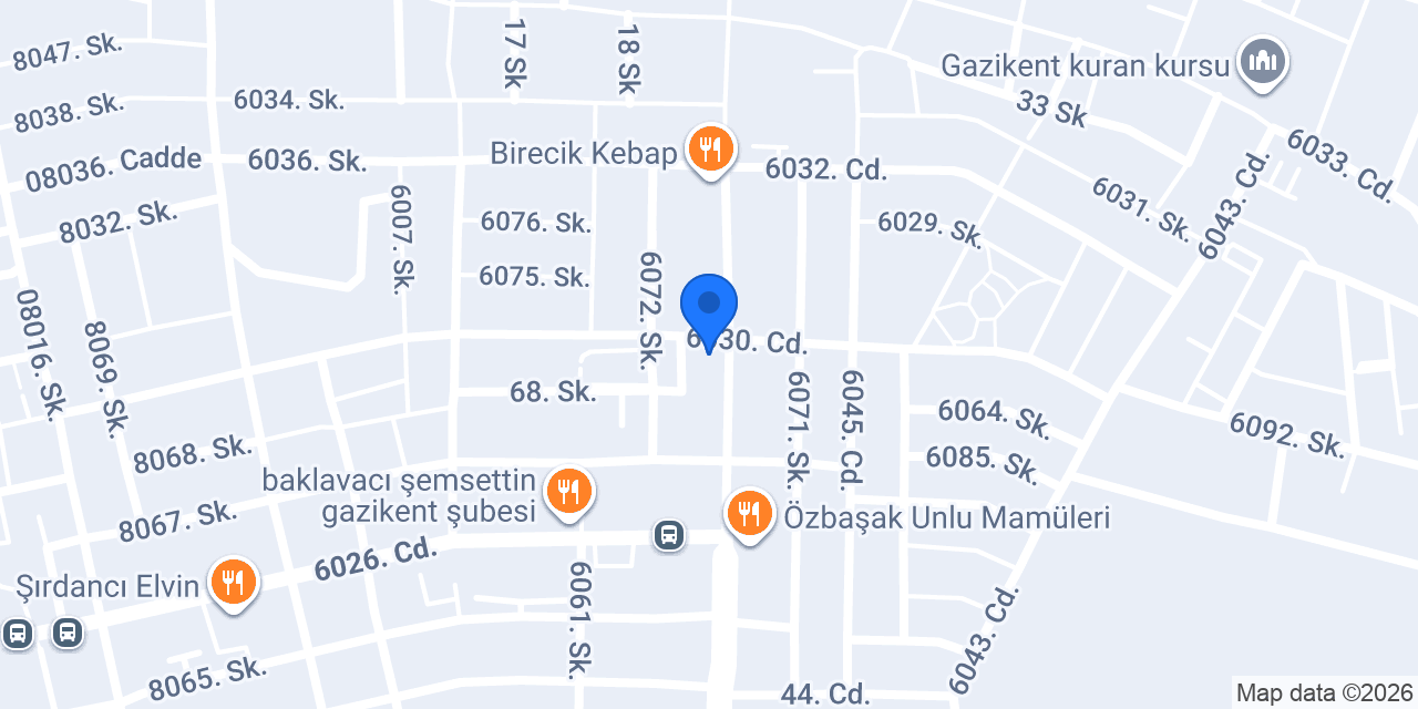 Ayıntap Sürücü Kursu konumu