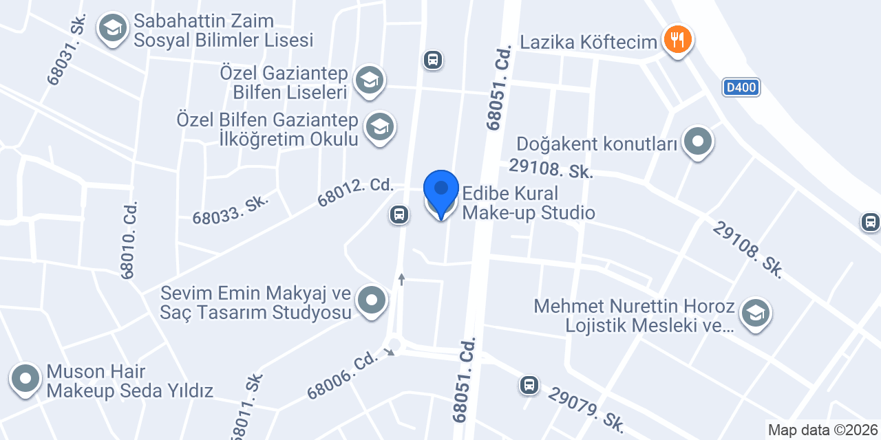 Edibe Kural Make-up Studio konumu
