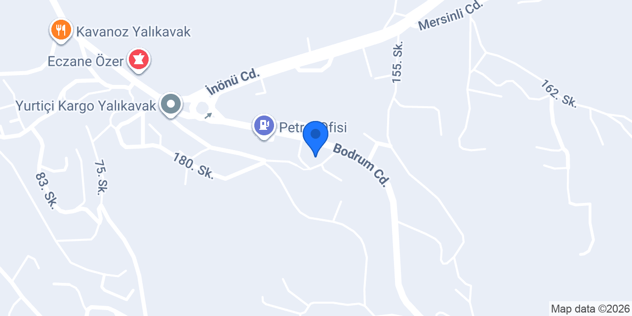 EDE BODRUM EMLAK konumu
