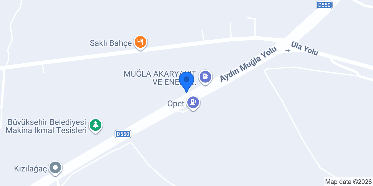Petrol Ofisi konumu