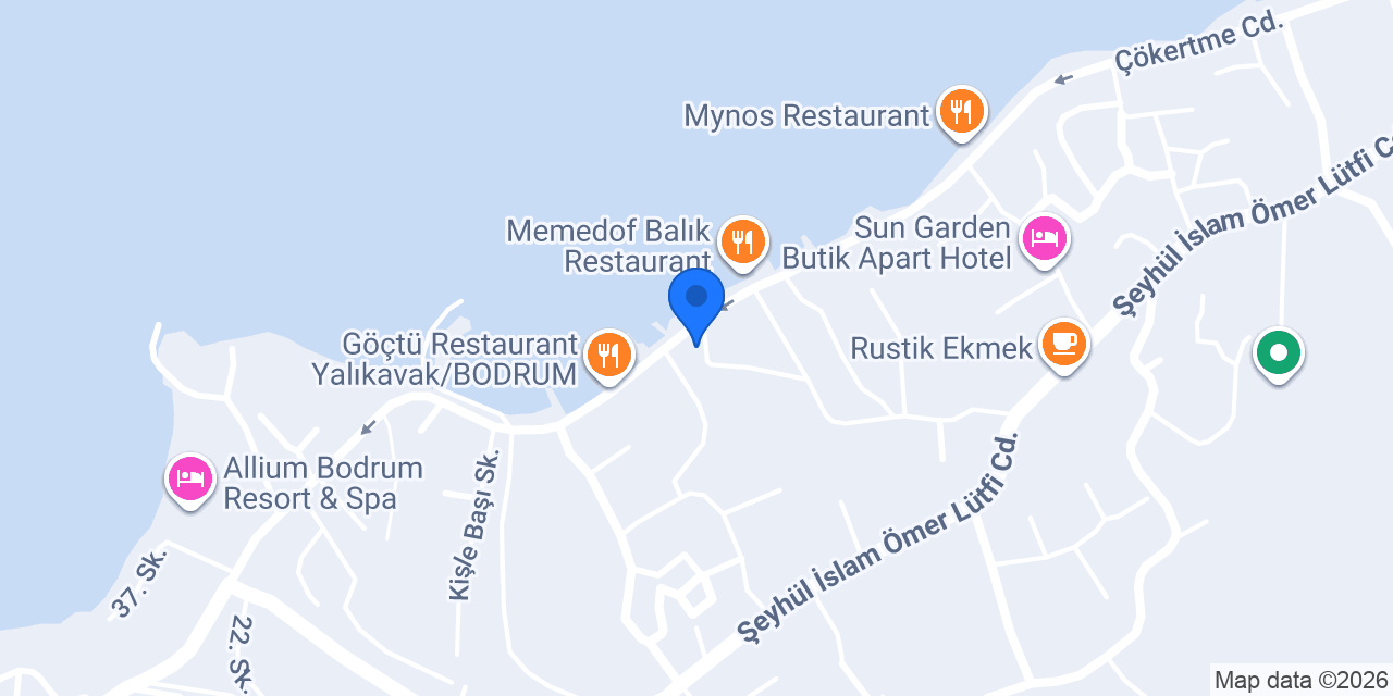 Kaptan balık restorant konumu