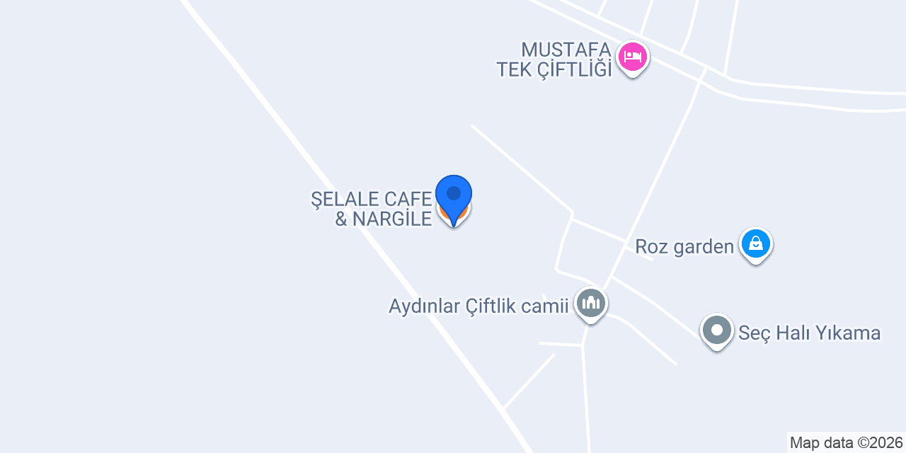ŞELALE CAFE & NARGİLE konumu