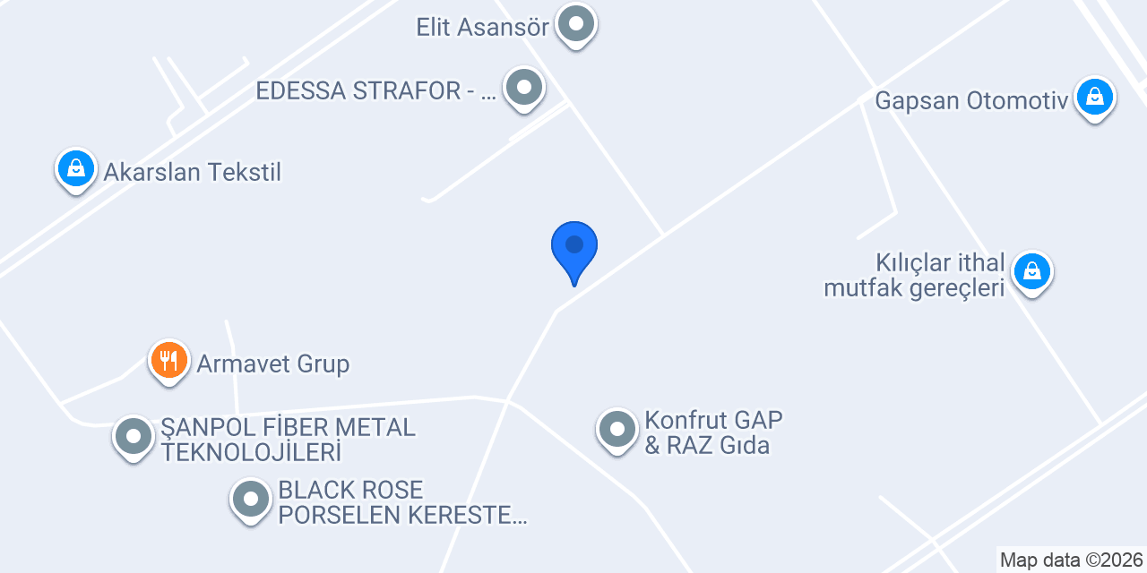 Urfa Plas Pvc Boru konumu