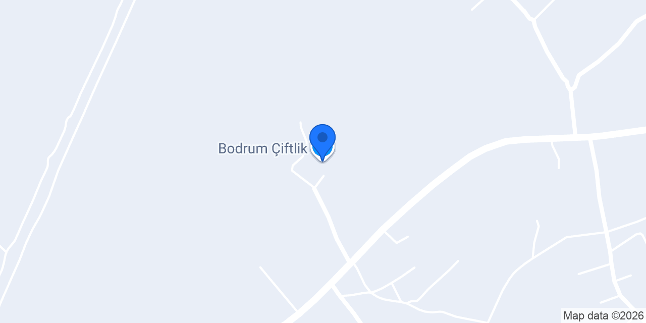 Bodrum Çiftlik konumu