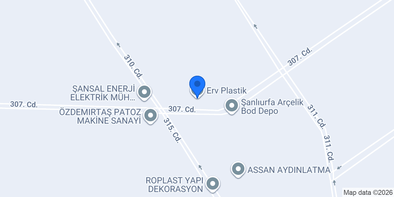 Erv Plastik konumu