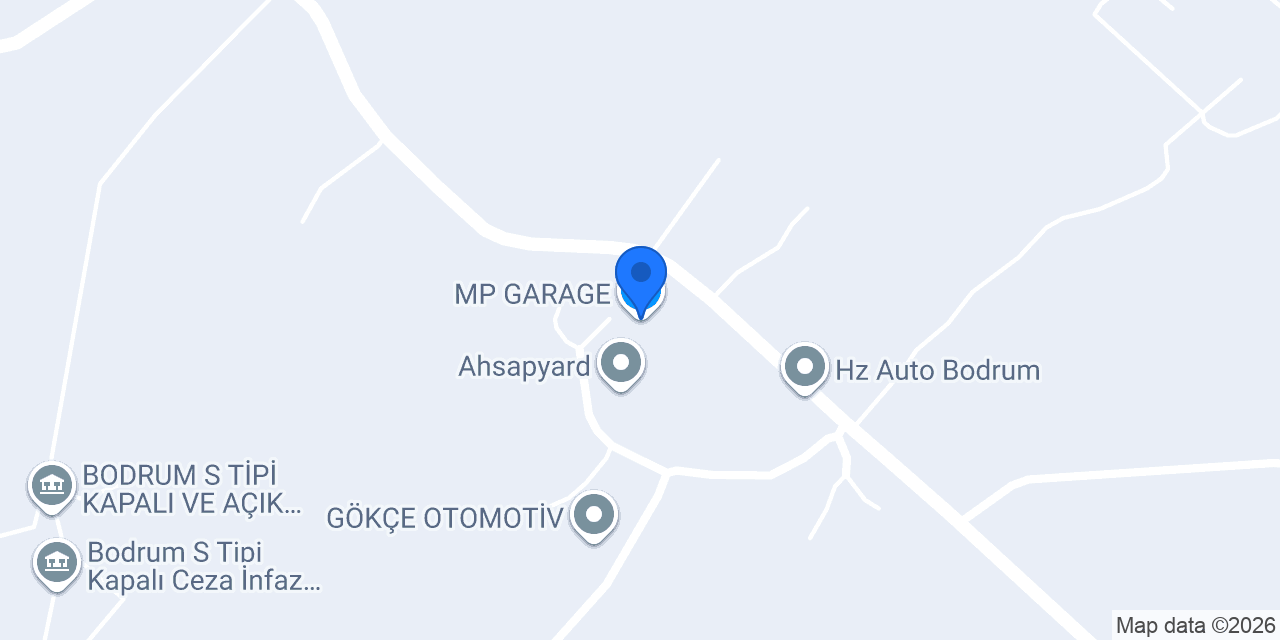 MP GARAGE konumu