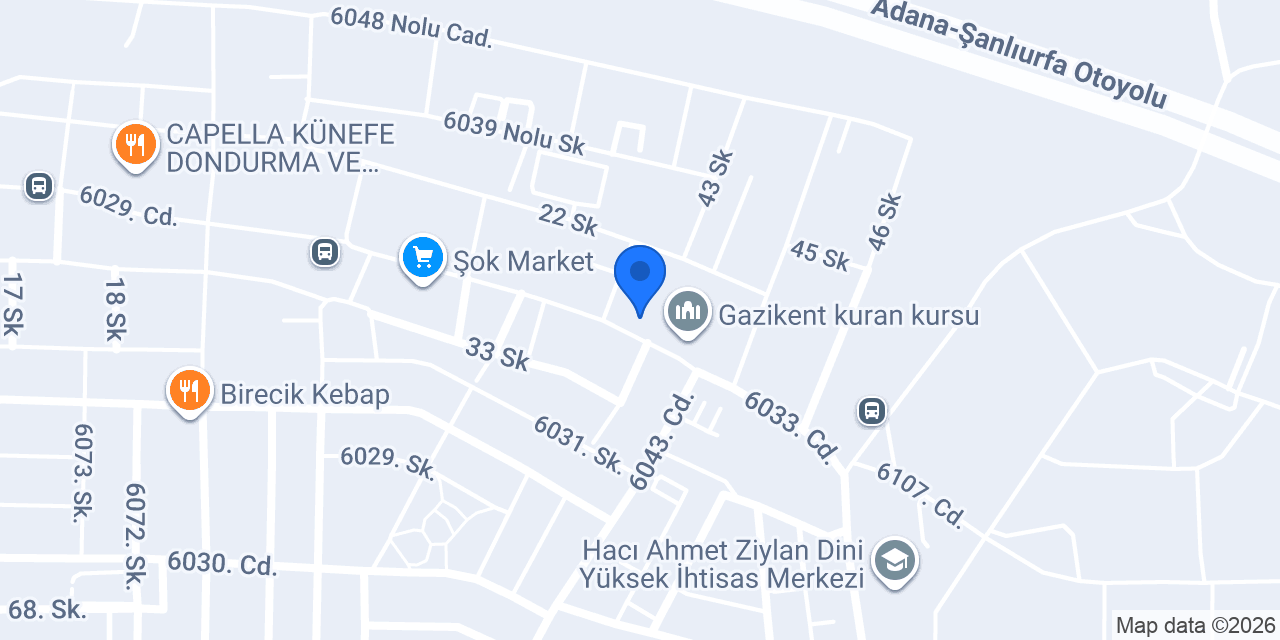 Kuaför Saide konumu