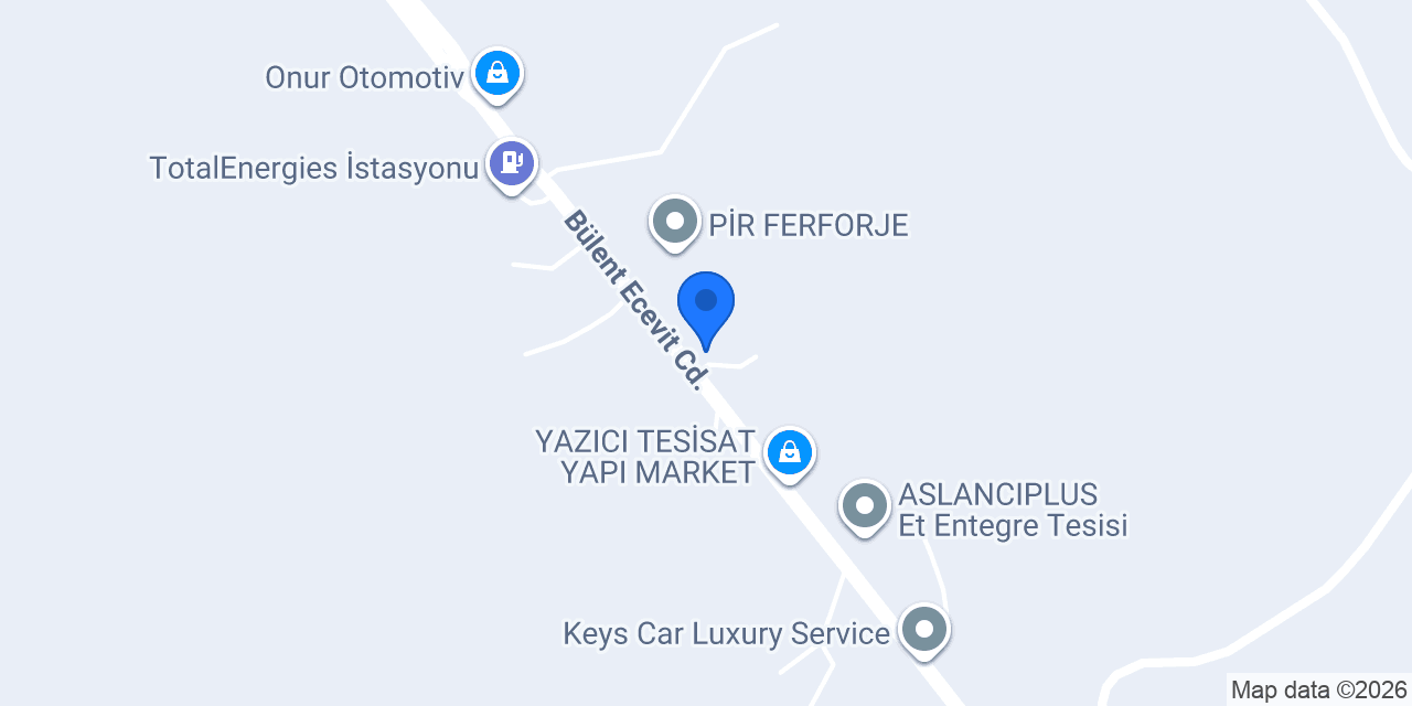 YAZICI TESİSAT YAPI MARKET & UYGULAMA konumu