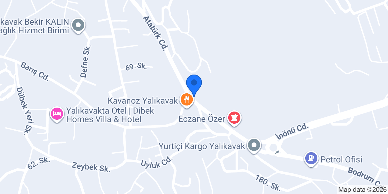 Yalıkavak Ofset konumu