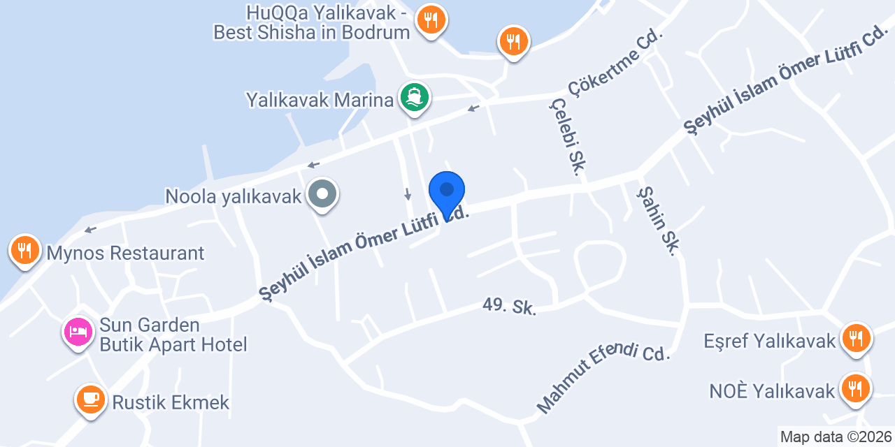 Zeybek Pansiyon konumu