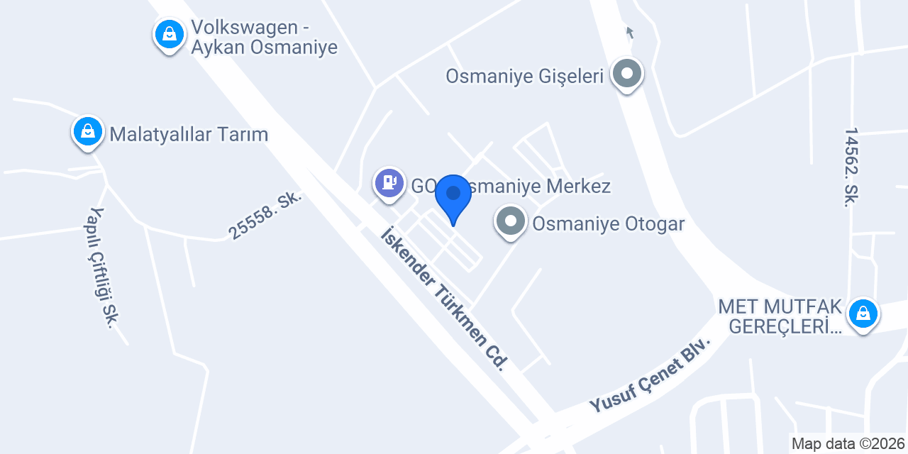 Yeşil Erciş Osmaniye konumu