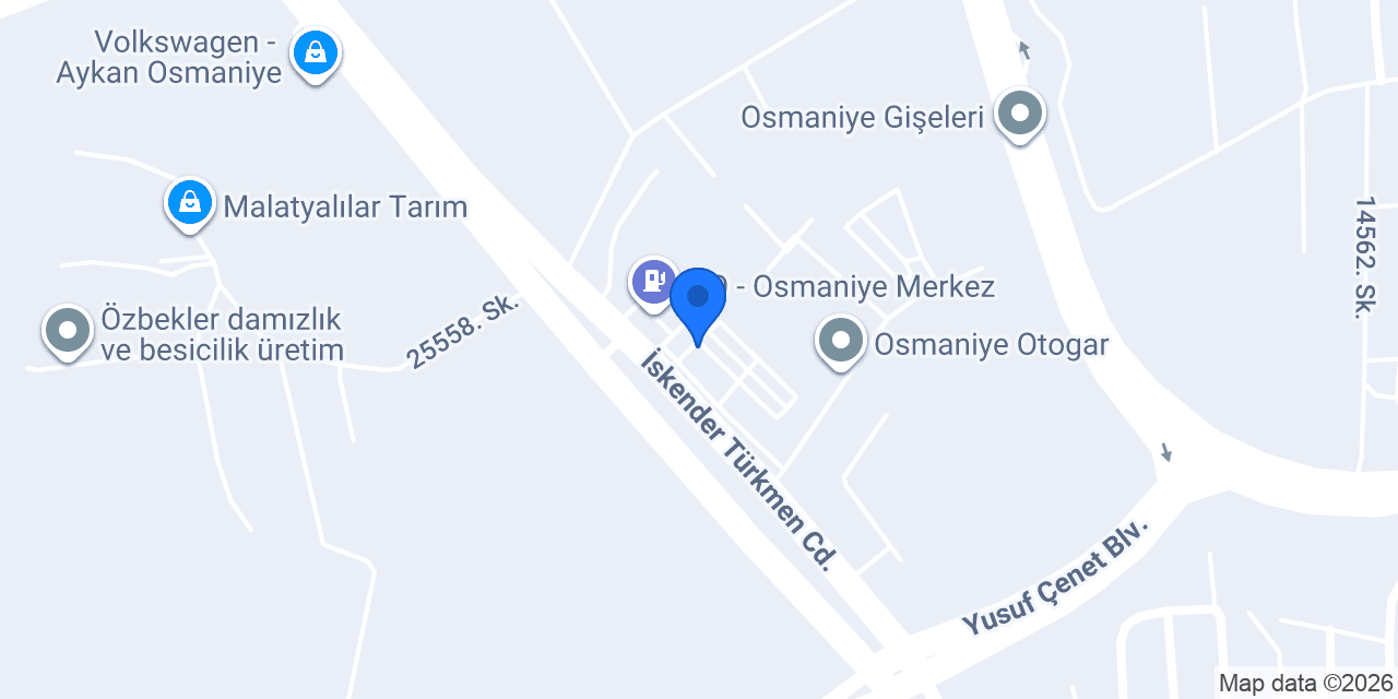 Otogar Berber konumu