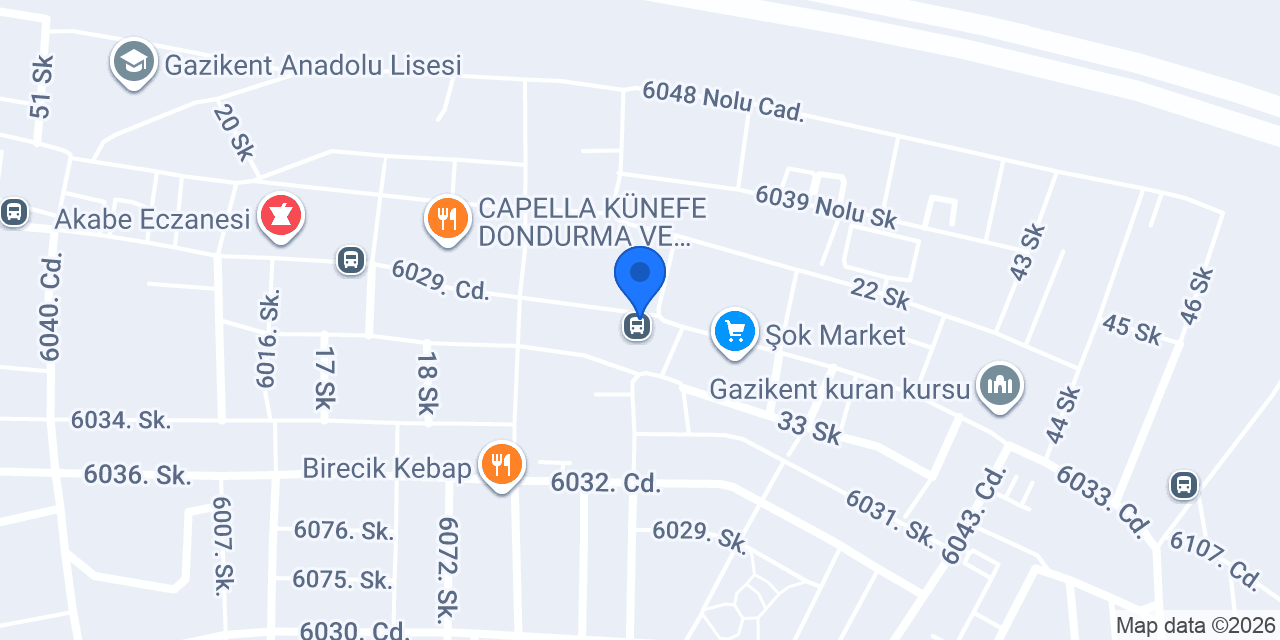 AYINTAP TAKSİ konumu