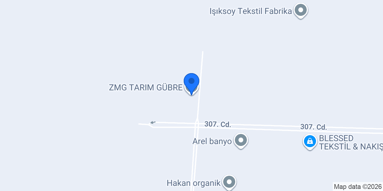 ZMG TARIM GÜBRE konumu
