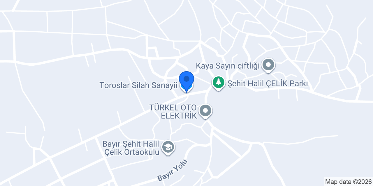 Toroslar Silah Sanayii konumu