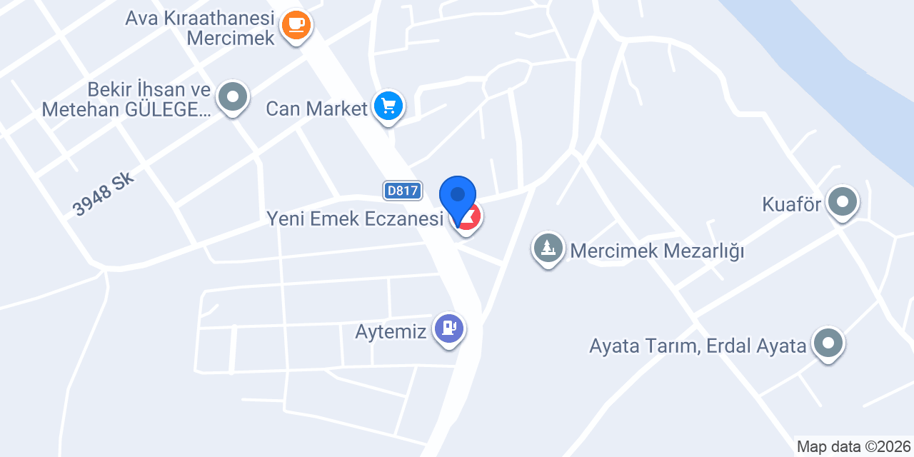 Mercimek Belediyesi İtfaiyesi konumu