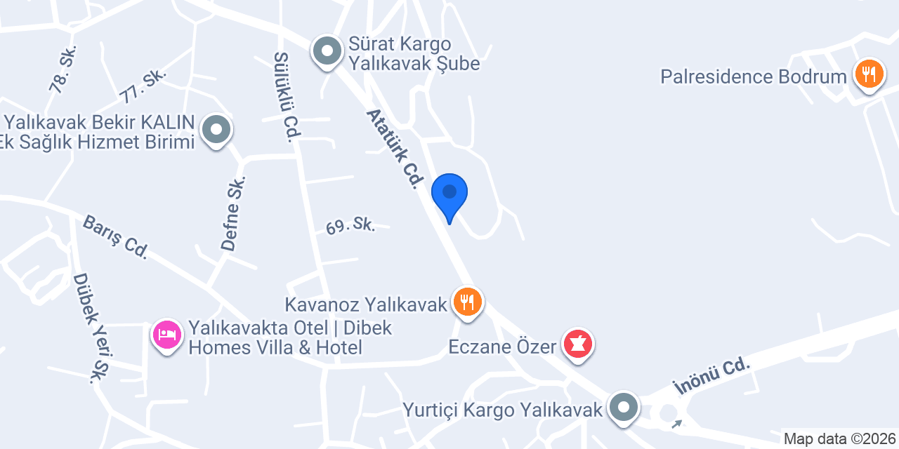Ser Mefruşat Bodrum konumu