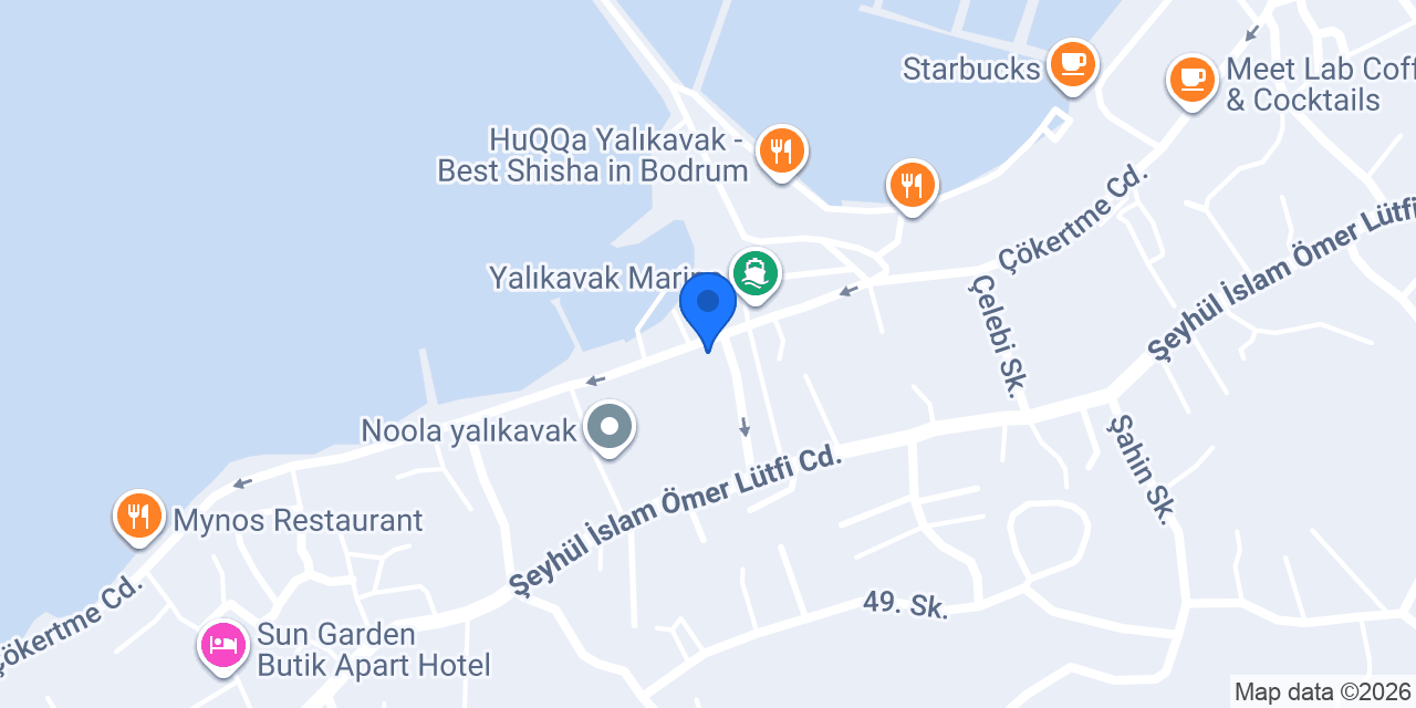 Yalikavak Marina Garden Hotel konumu