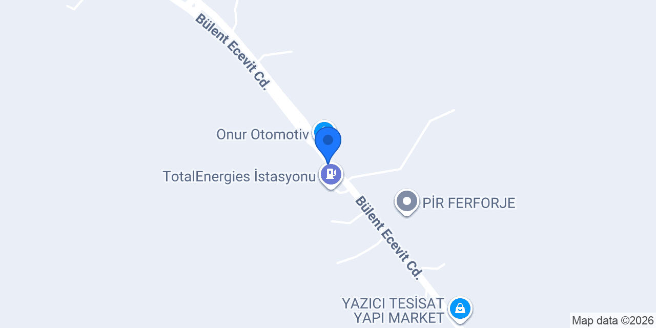 Yıldız İnşaat Hafriyat konumu