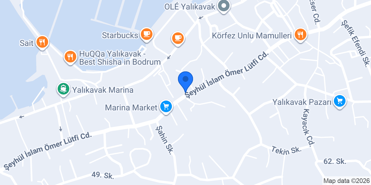 SANDİMA BUTİK OTEL konumu