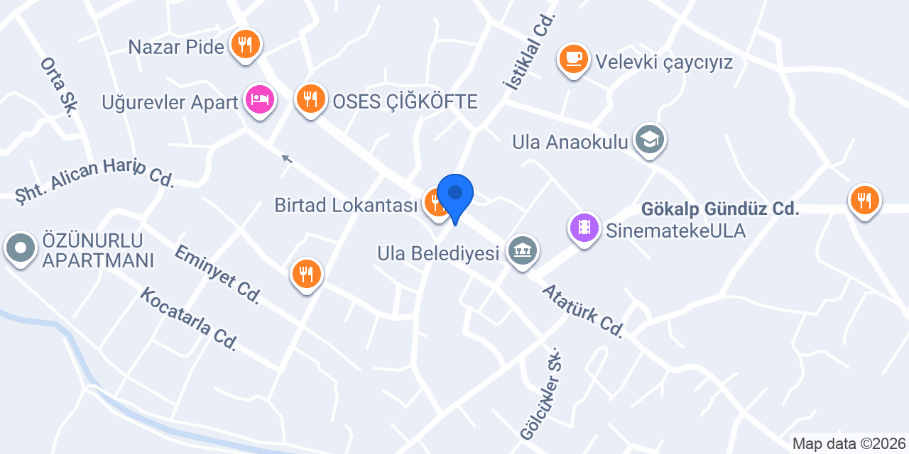 10 Numara Erkek Kuaförü Ula konumu
