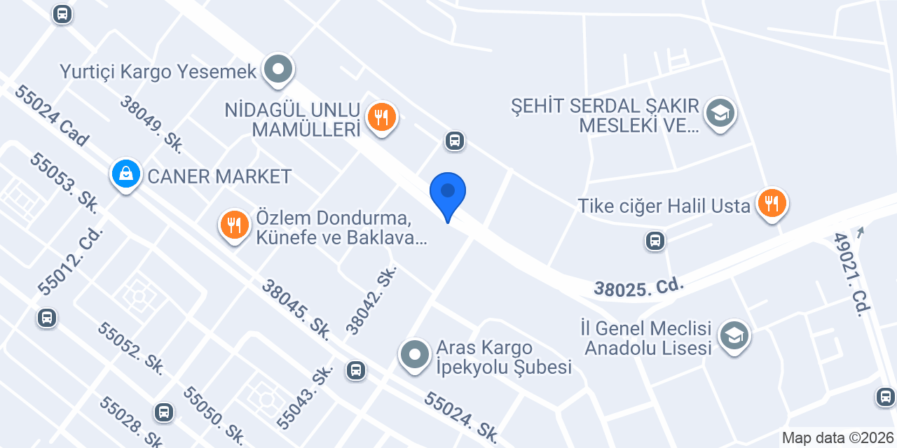 Diş hekimi İpek ASLAN konumu