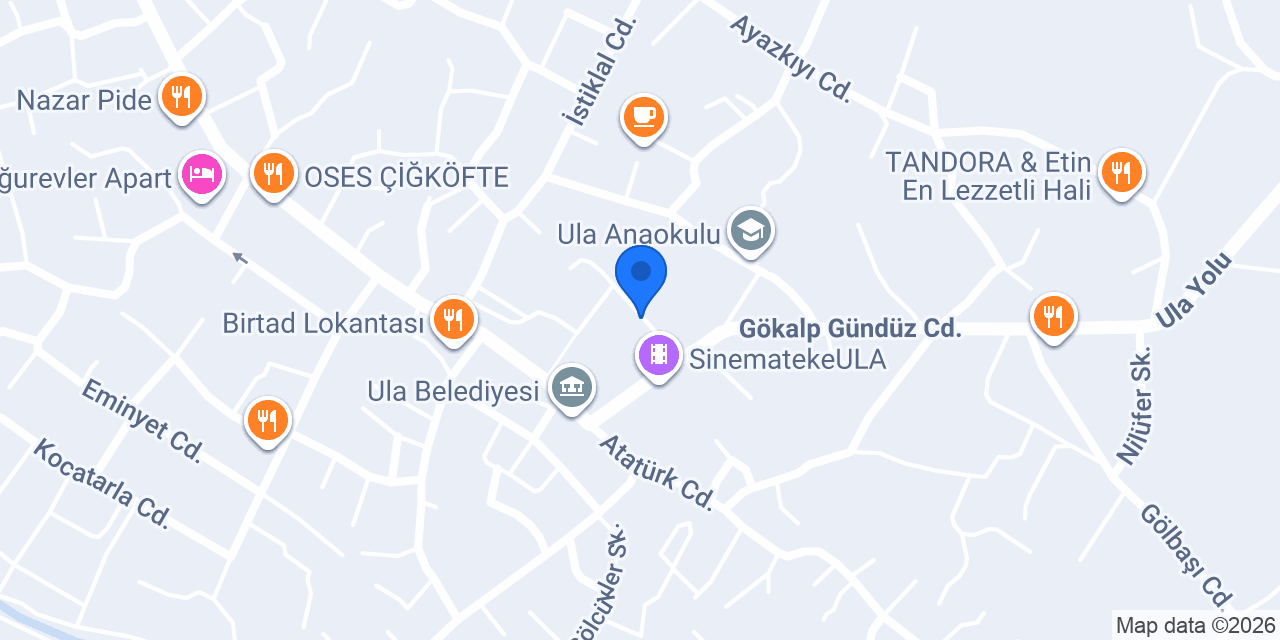 Ula Türk Evi konumu