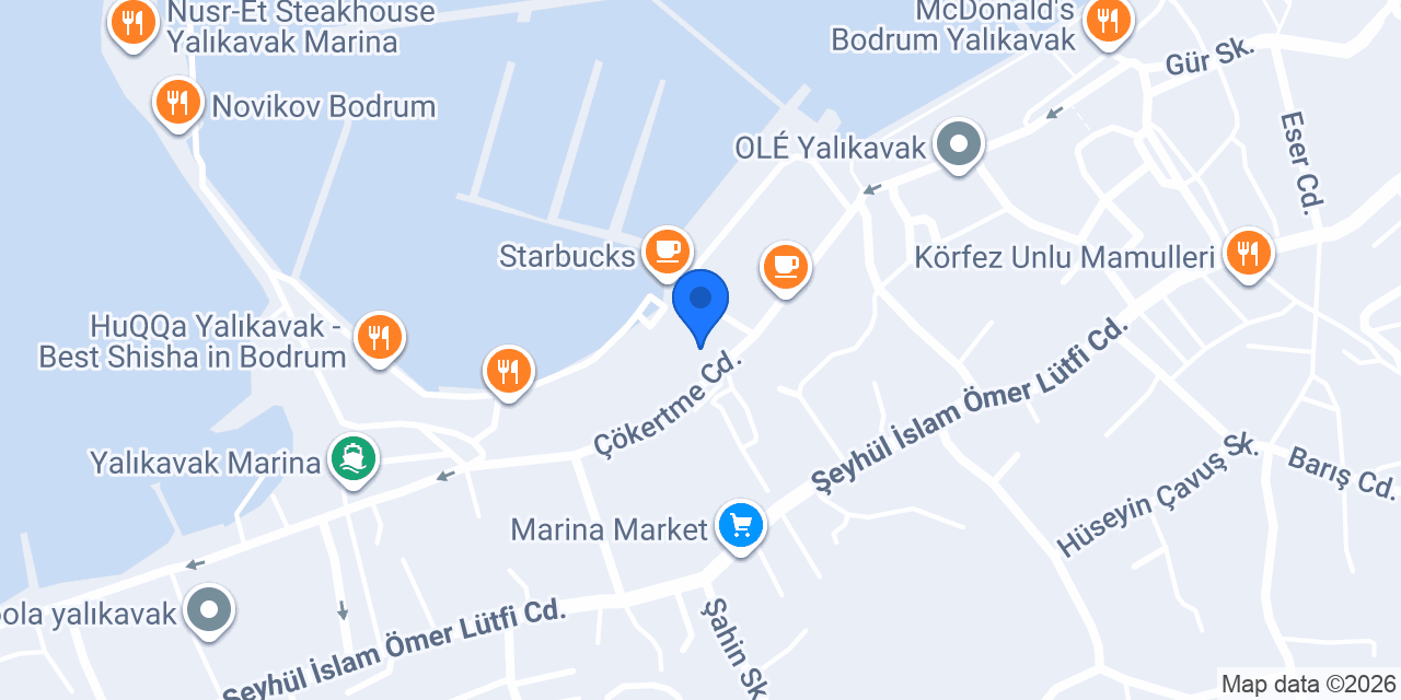 Özgün Real Estate Yachting konumu